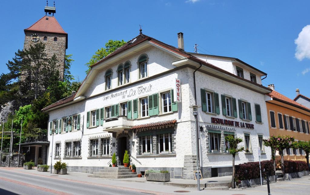 Hotel-Restaurant De La Tour Exterior foto